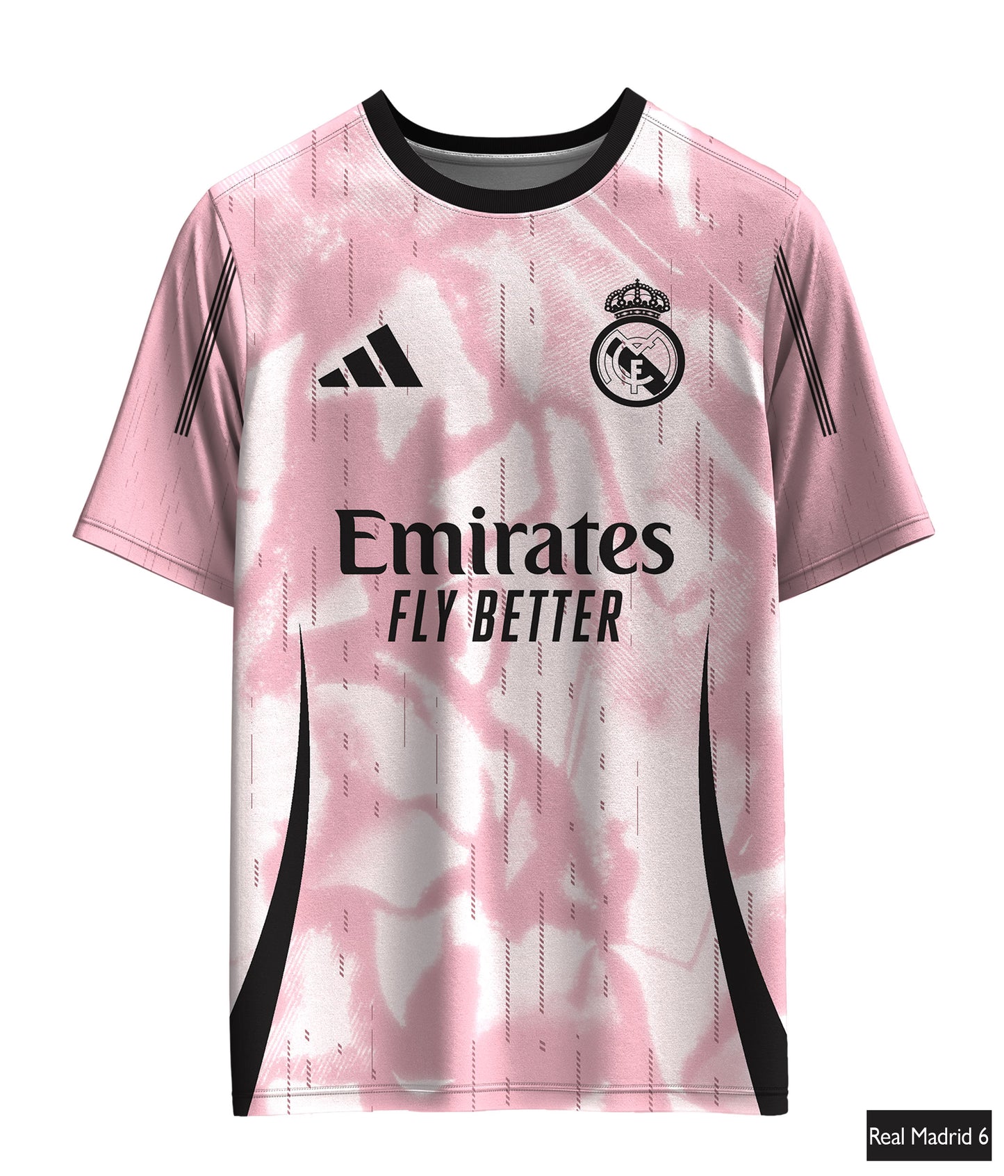 Real Madrid Pink Rosa Jersey 2024/2025