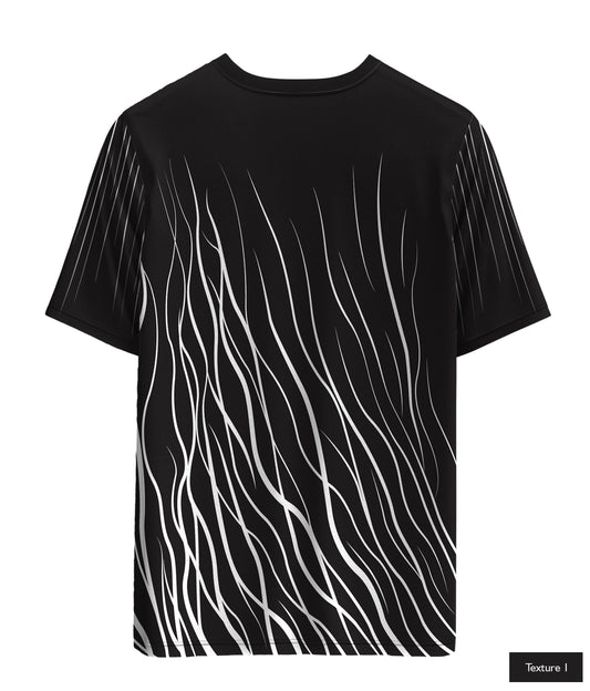 Abstract Wave In White