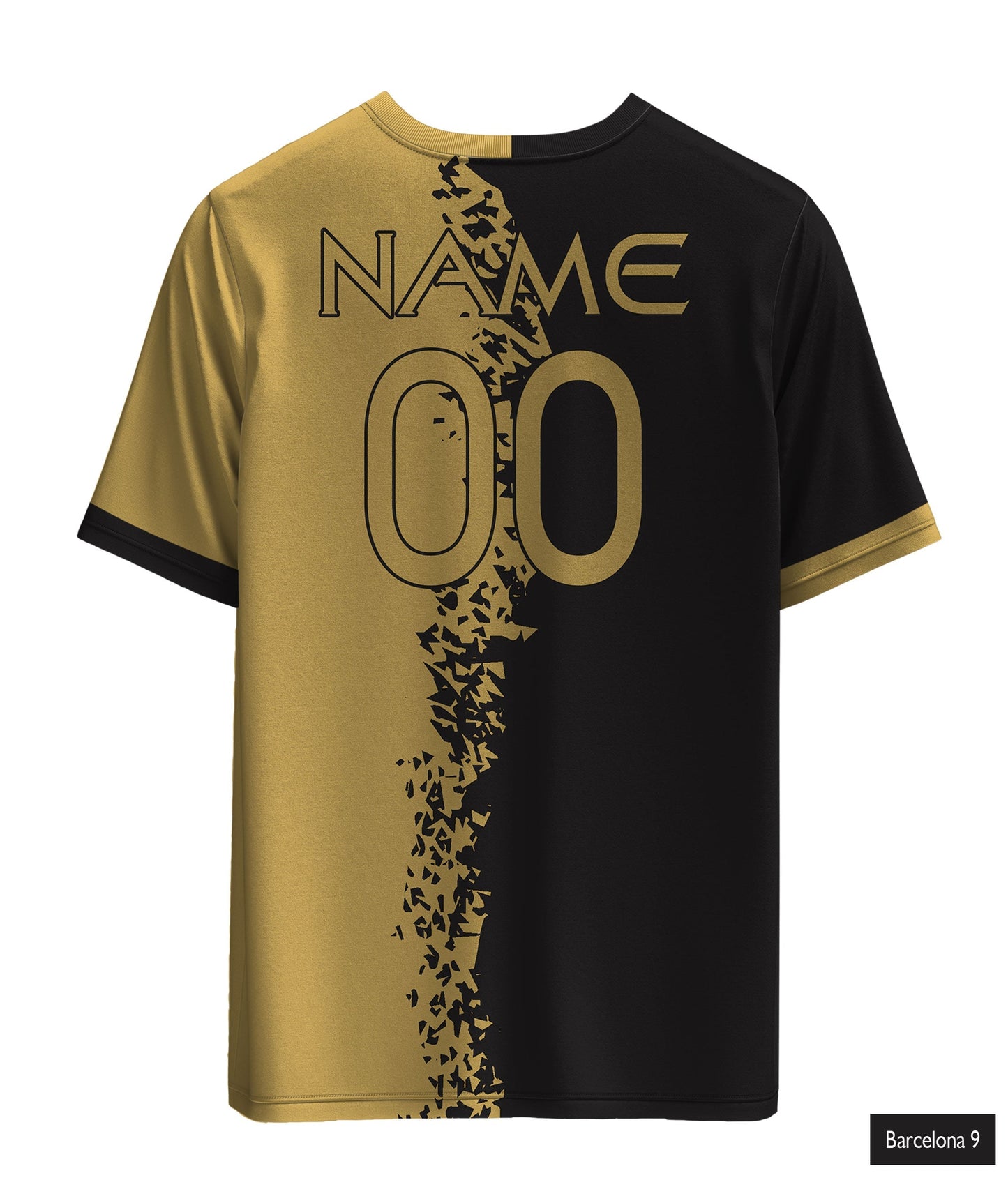 Barcelona Edition In Gold And Black