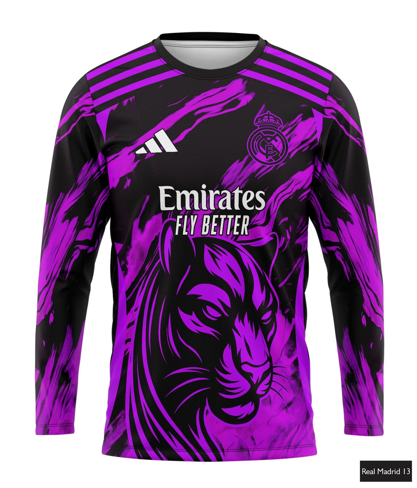Real Madrid Black And Purple Panther Edition