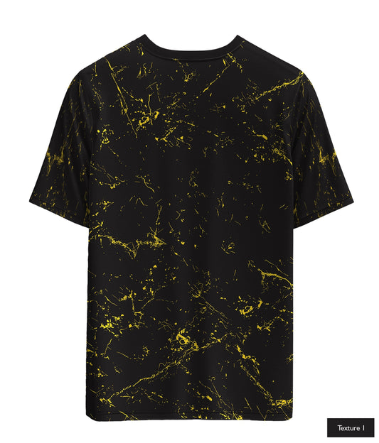 Cosmic Veins In Yellow