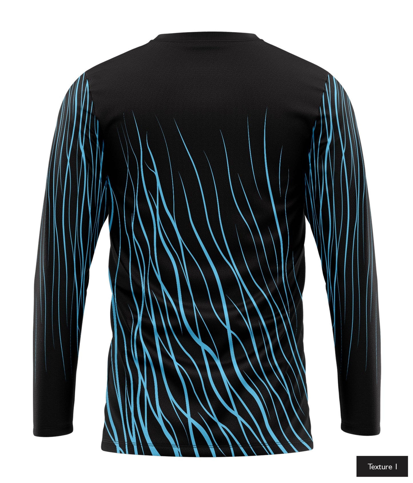 Abstract Wave In Sky Blue