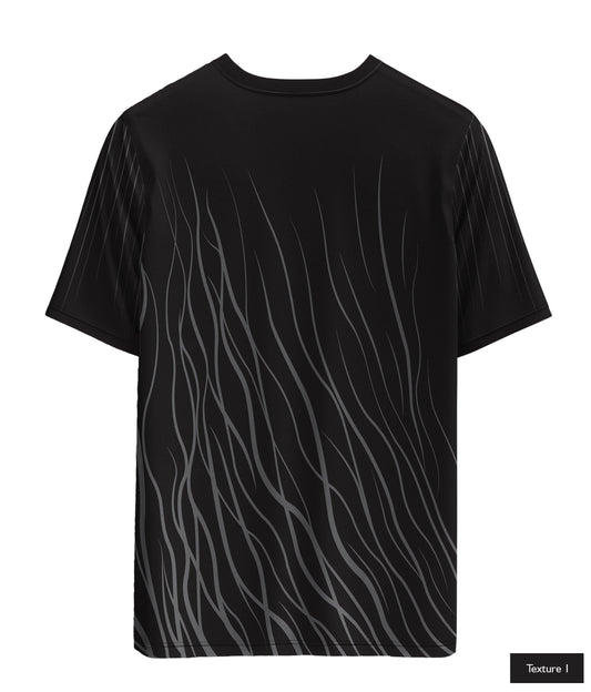 Abstract Wave In Dark Grey