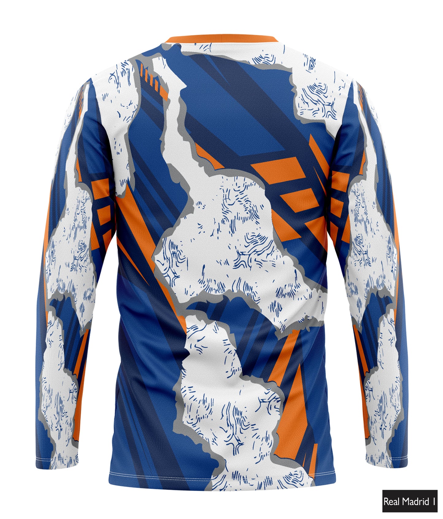 Real Madrid Special Edition In White, Orange and Blue