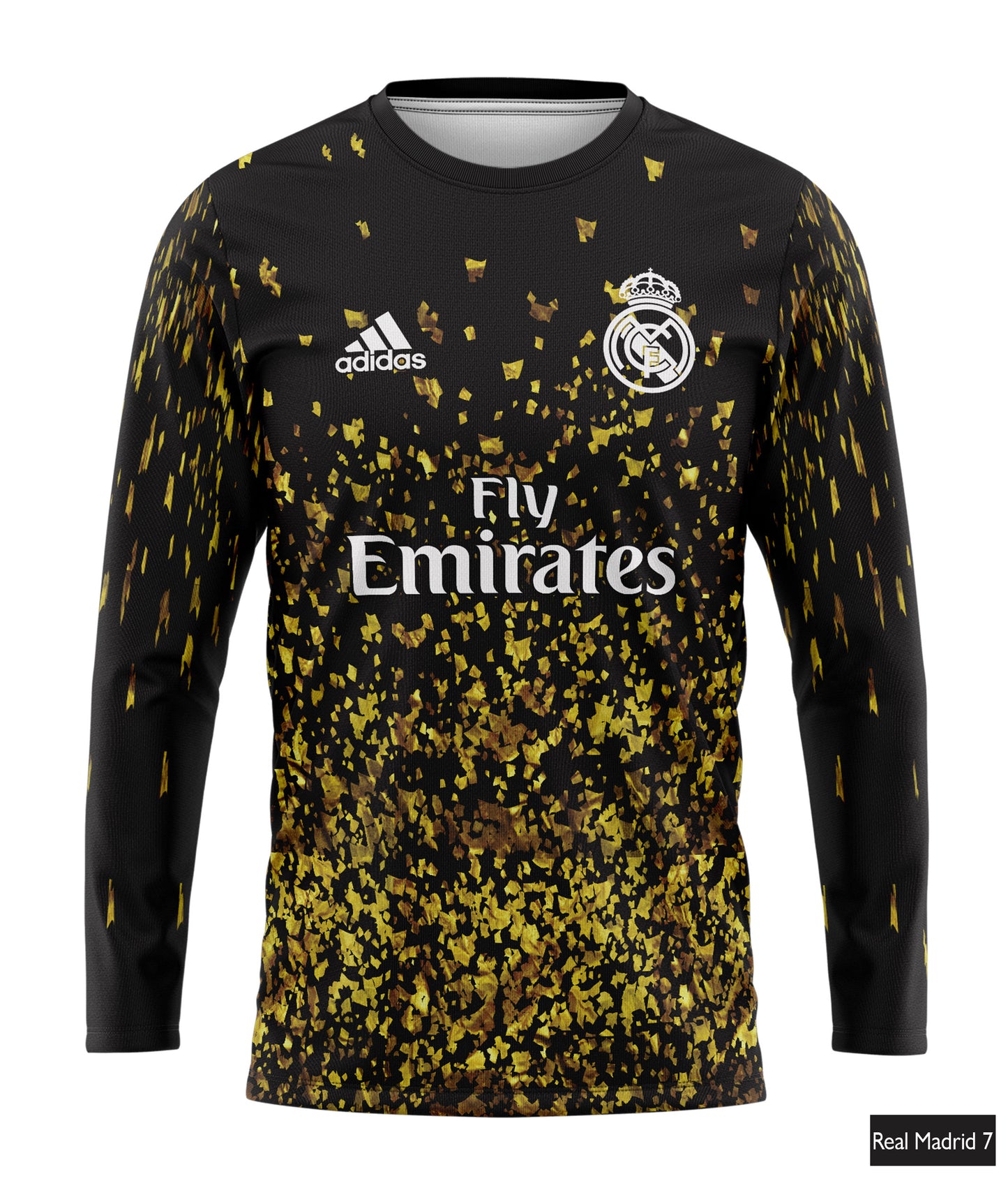 Real Madrid 2019/2020 EA Sports Negro Dorado