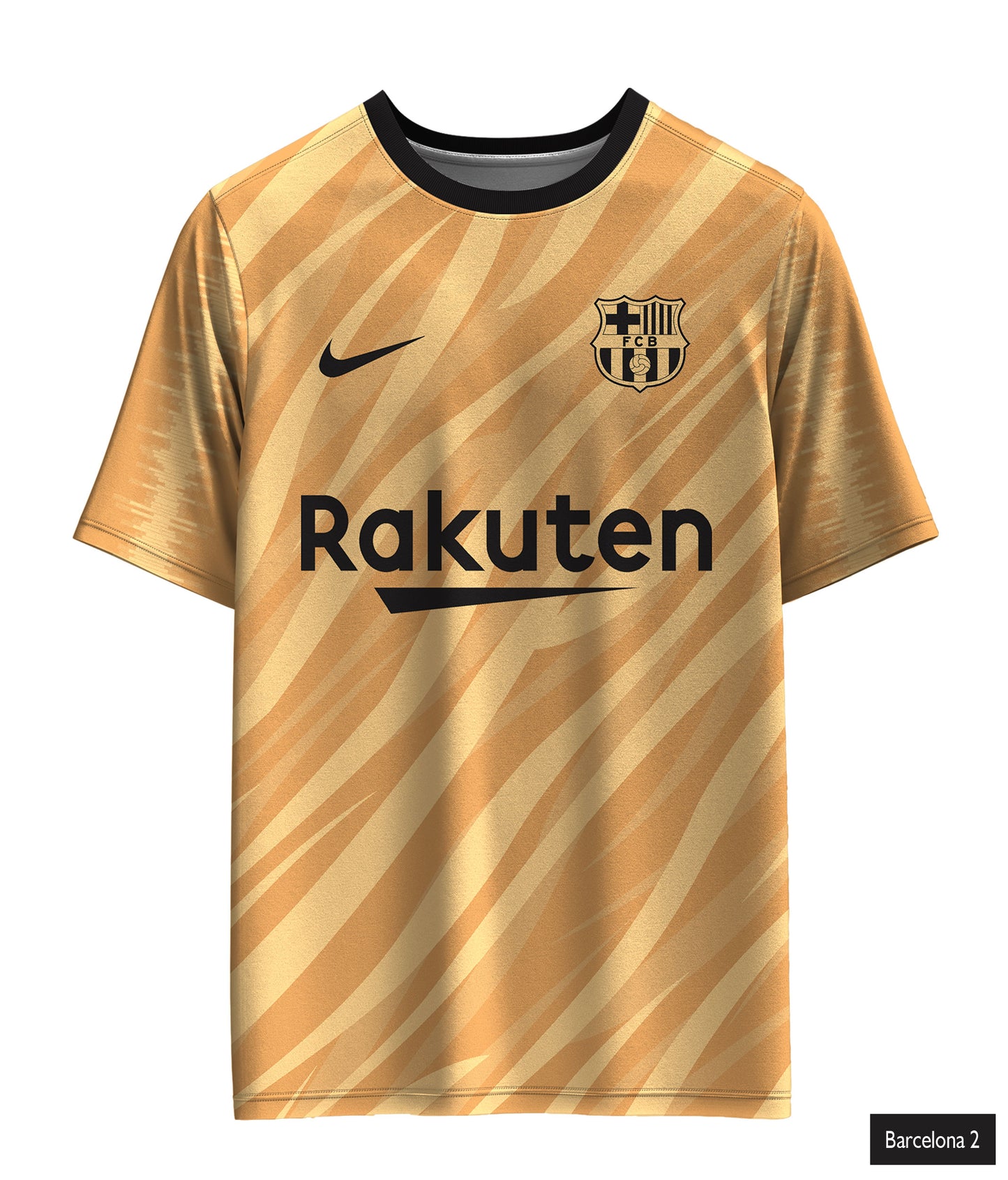 Barcelona Concept In Gold And Black