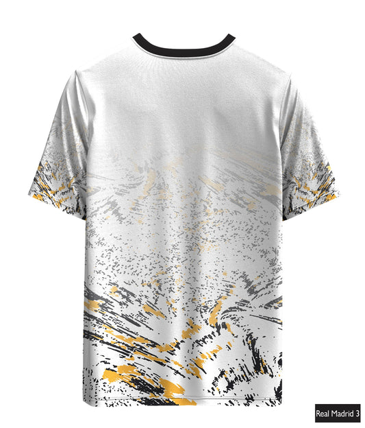 Real Madrid Adidas Concept in White, Black And Yellow