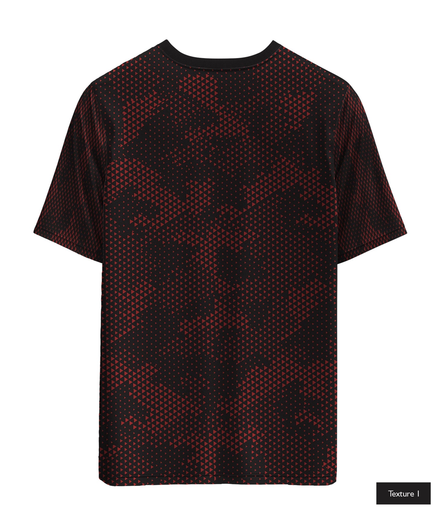 Triangular Grid In Maroon