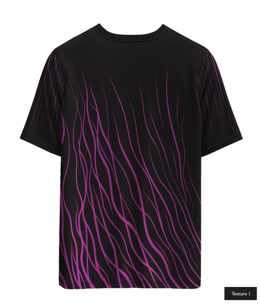 Abstract Wave In Purple