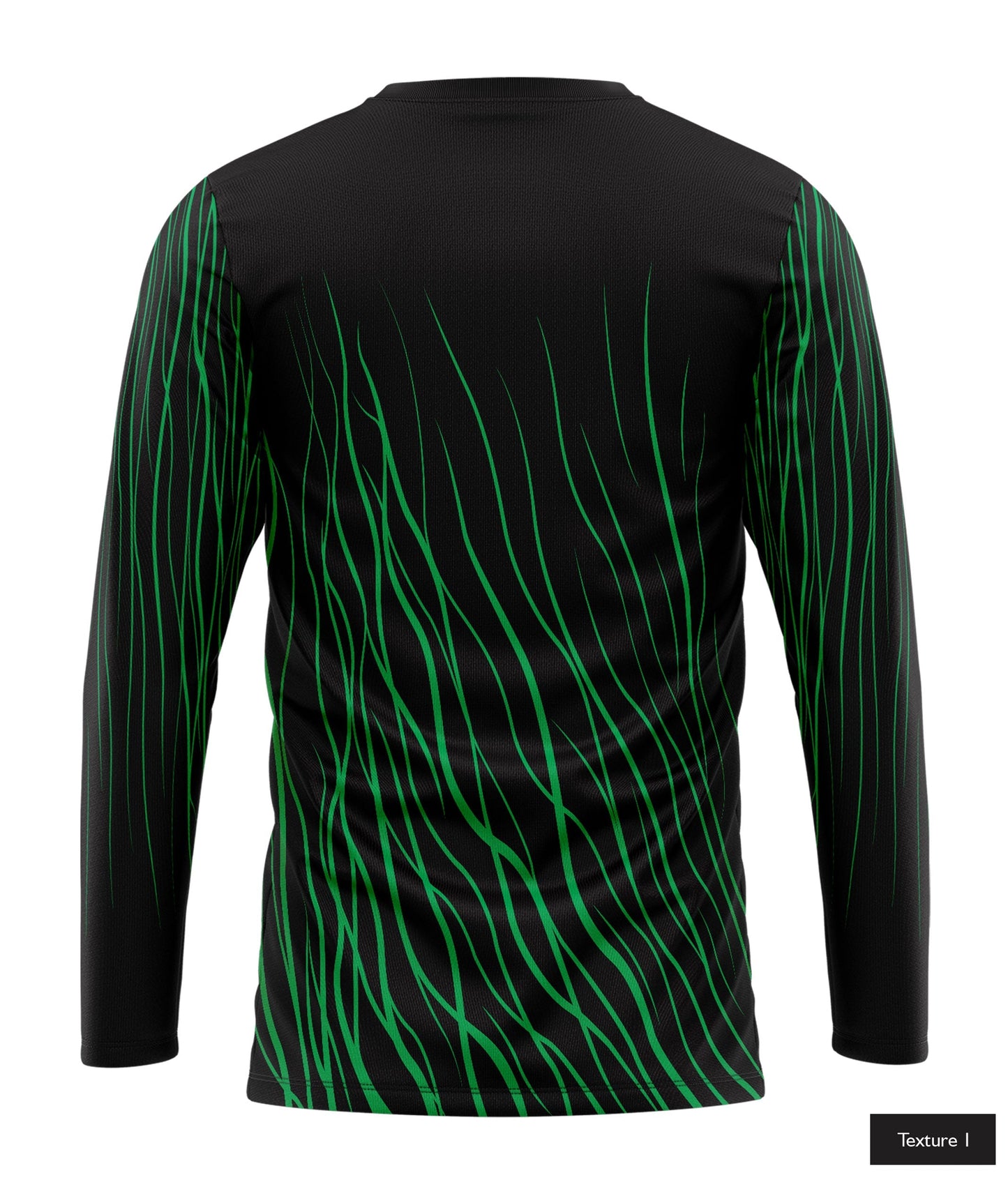 Abstract Wave In Green