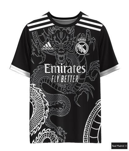 Real Madrid Dragon Edition in Black & White
