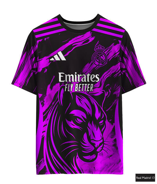 Real Madrid Black And Purple Panther Edition