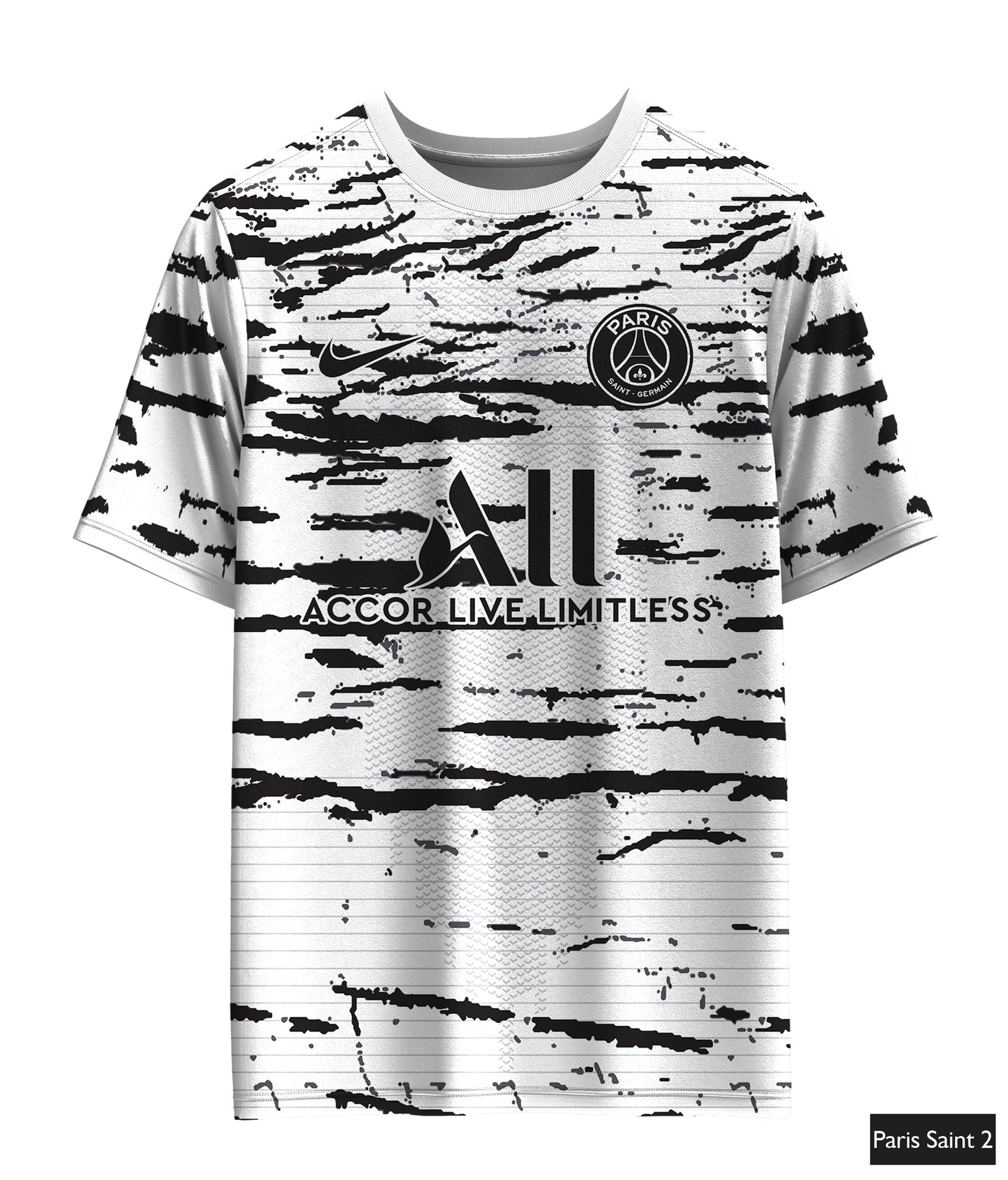 Paris Saint Germain Black And White Edition