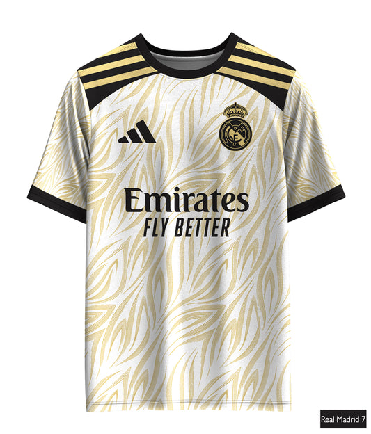 Real Madrid Special Edition 25 In White, Black and Yellow