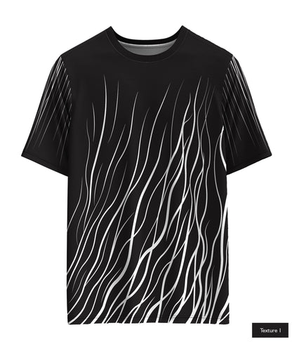 Abstract Wave In White