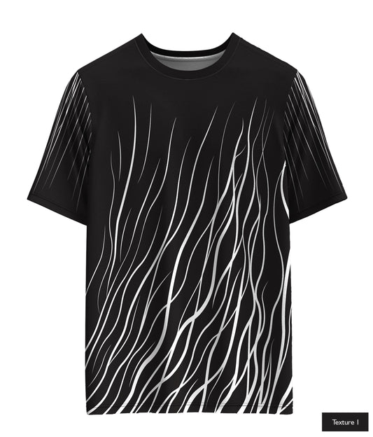 Abstract Wave In White