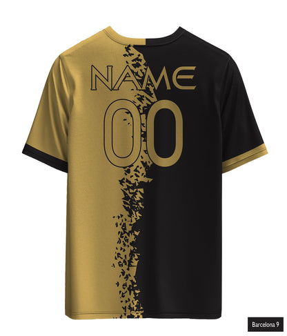 Barcelona Edition In Gold And Black