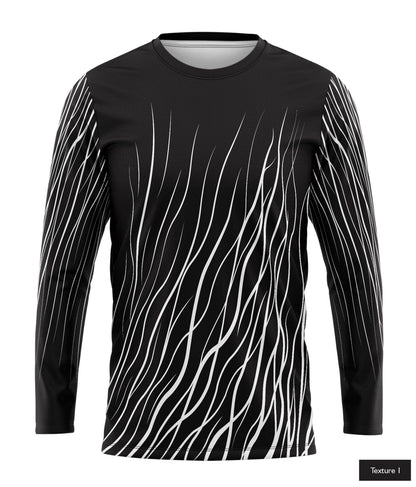 Abstract Wave In White