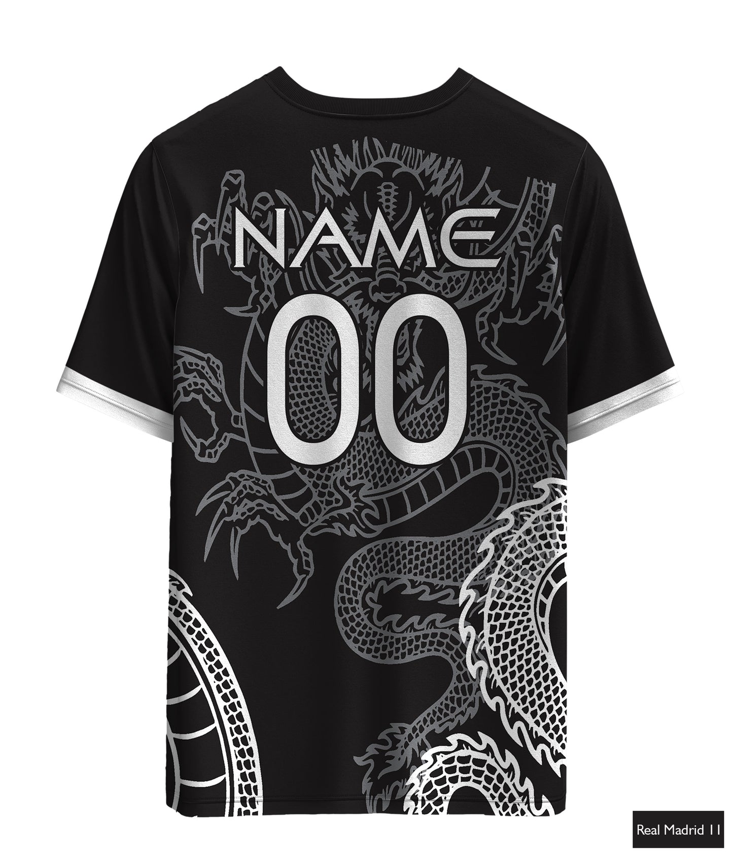Real Madrid Dragon Edition in Black & White