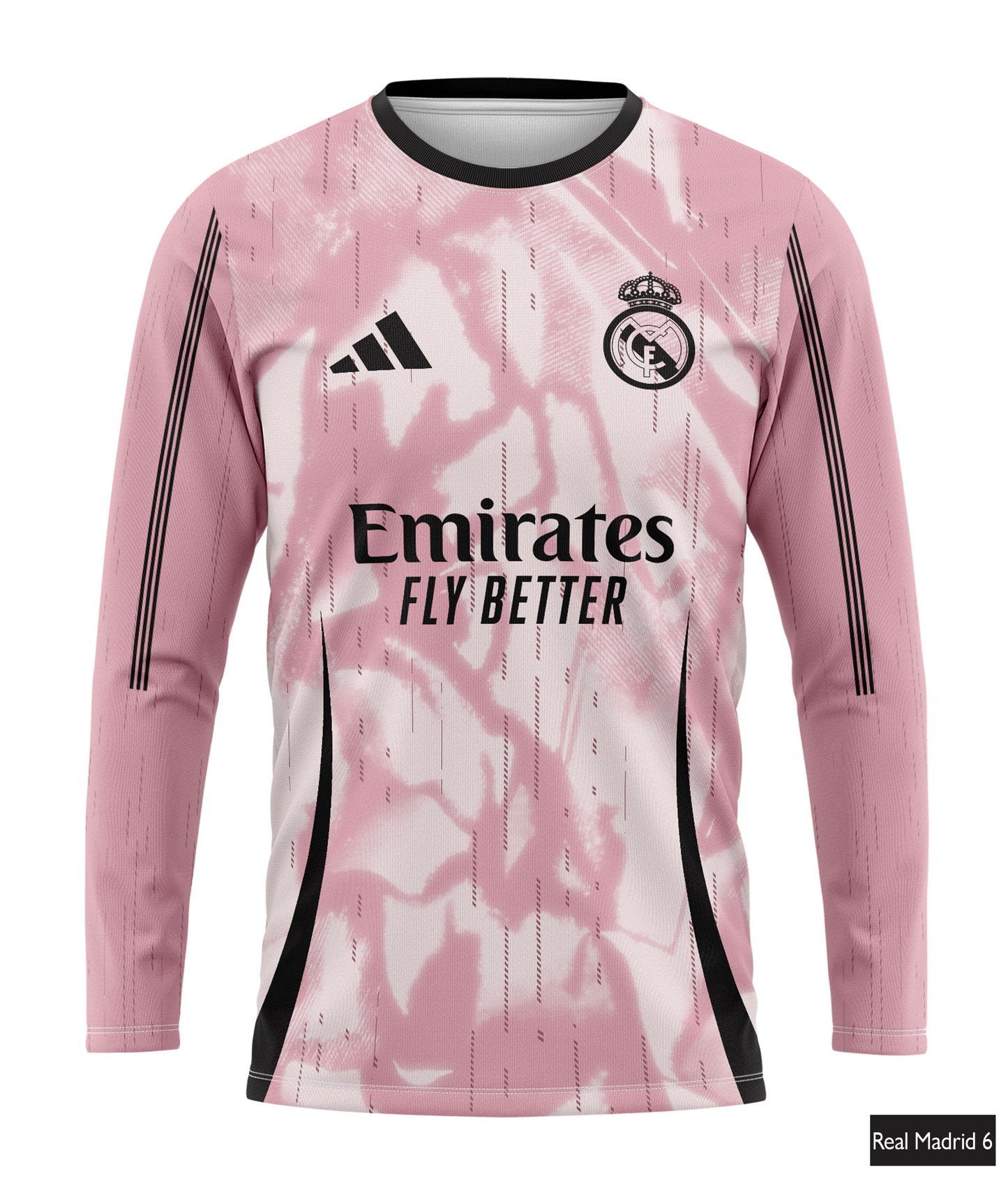 Real Madrid Pink Rosa Jersey 2024/2025