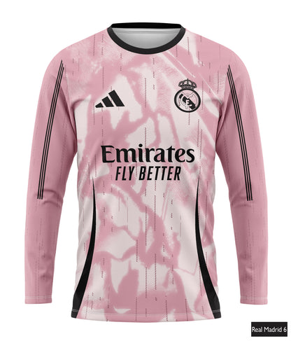 Real Madrid Pink Rosa Jersey 2024/2025