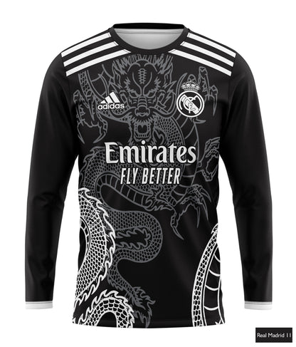 Real Madrid Dragon Edition in Black & White