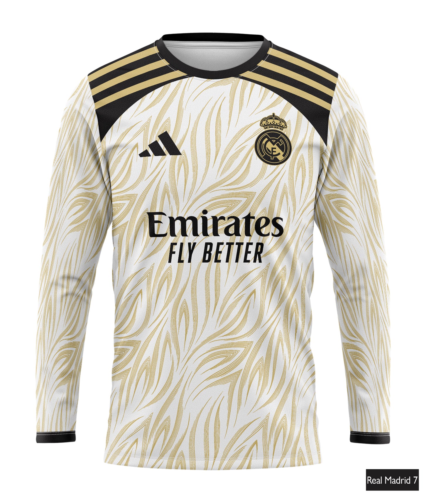 Real Madrid Special Edition 25 In White, Black and Yellow