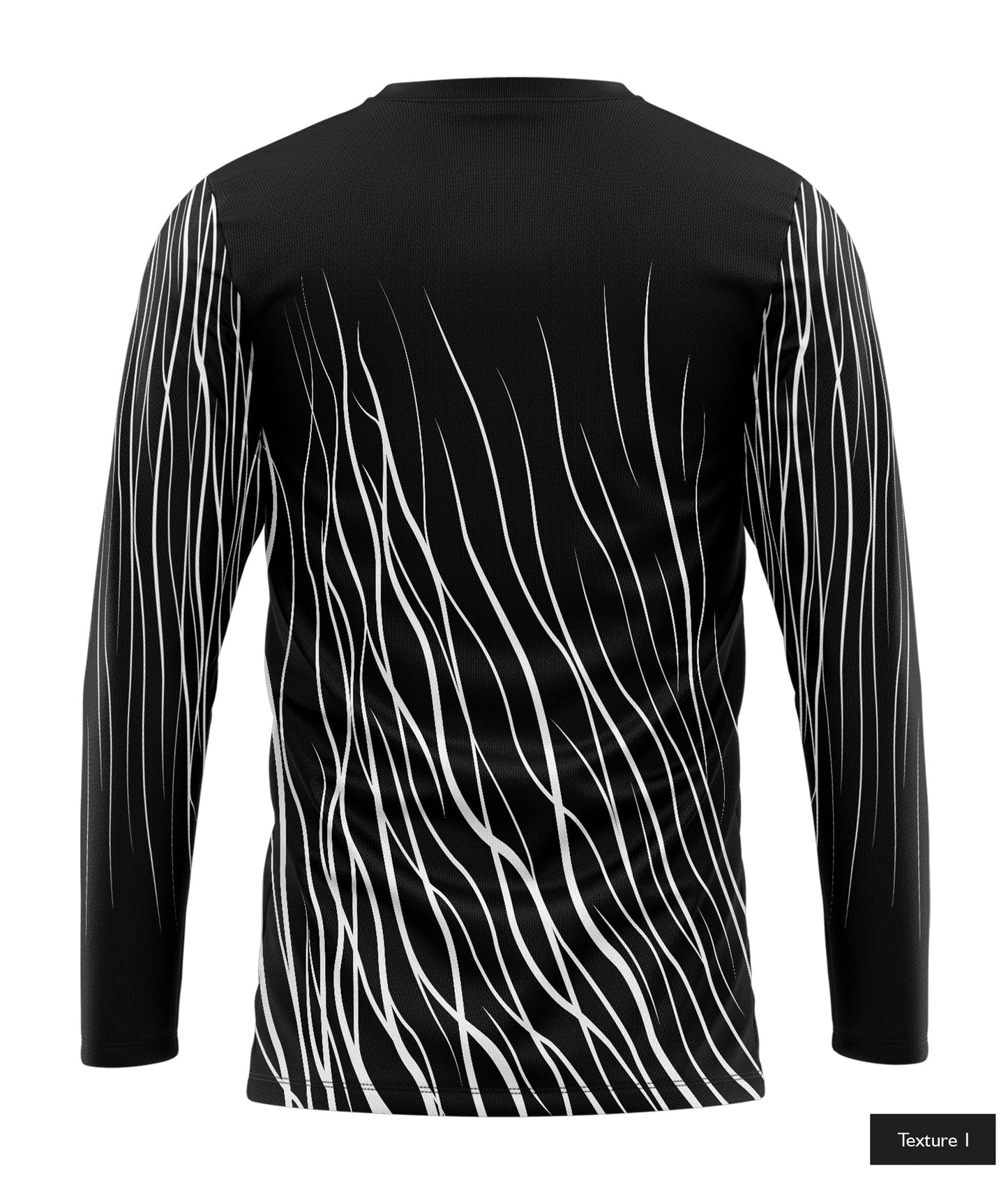 Abstract Wave In White