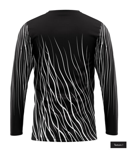 Abstract Wave In White