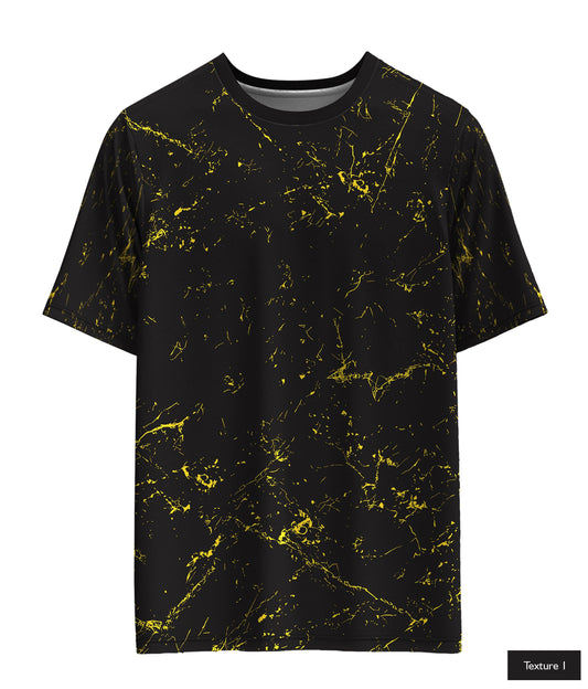 Cosmic Veins In Yellow