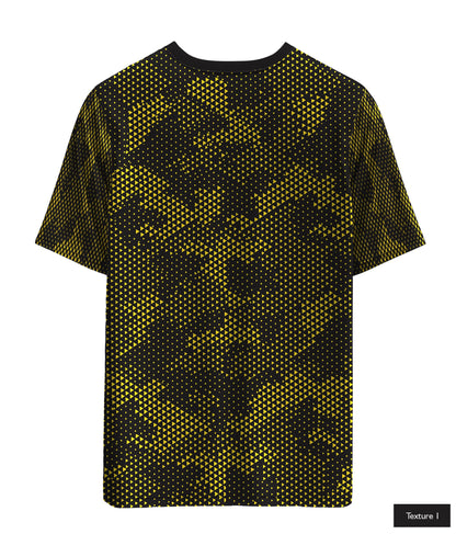 Triangular Grid In Yellow