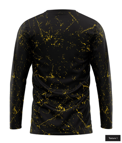 Cosmic Veins In Yellow
