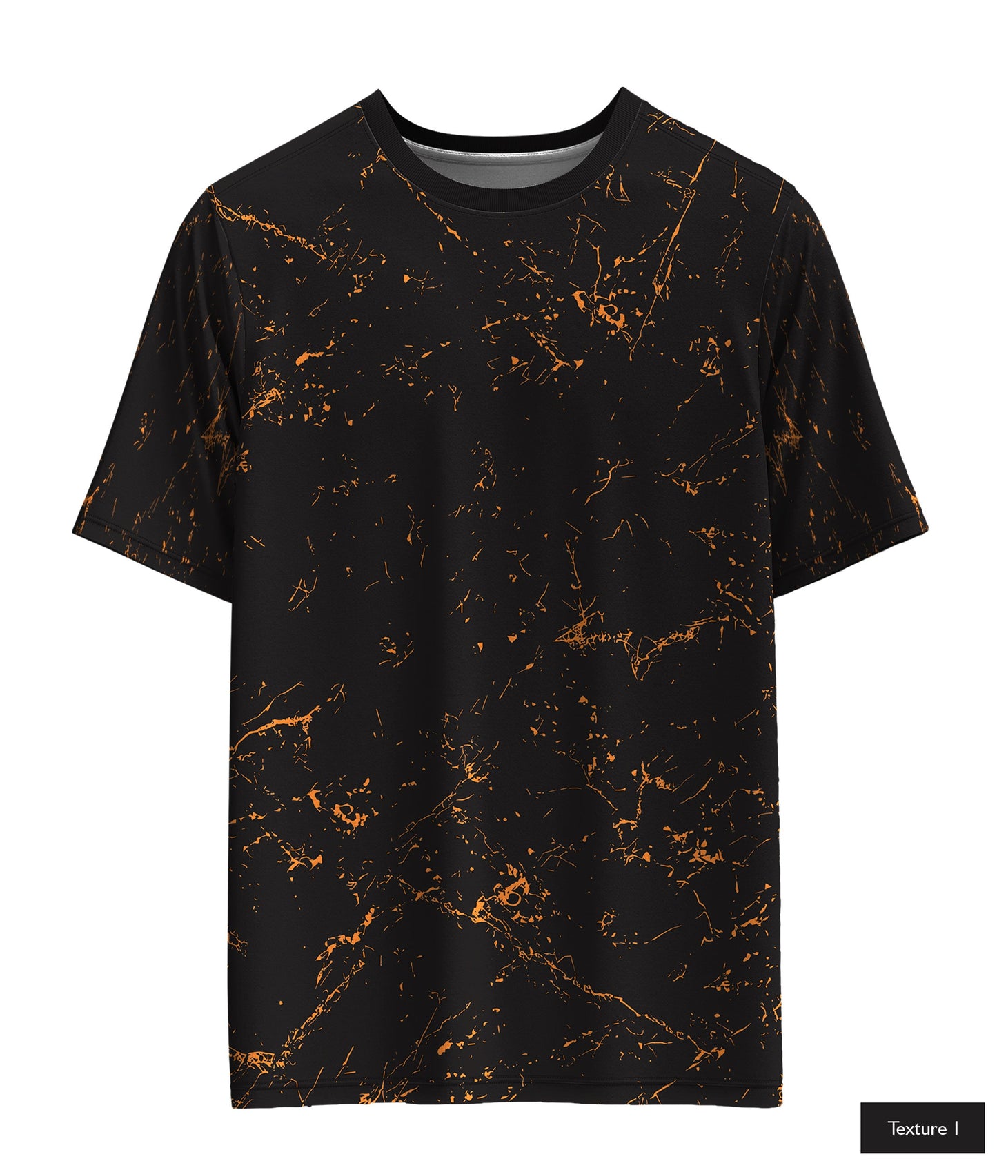 Cosmic Veins In Orange