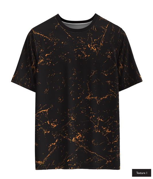 Cosmic Veins In Orange
