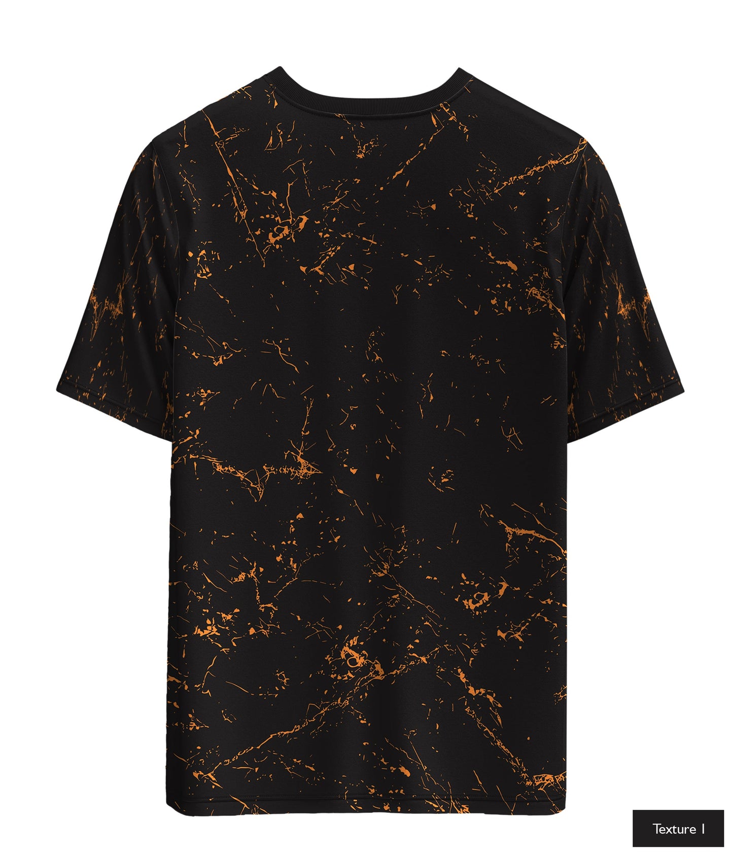 Cosmic Veins In Orange