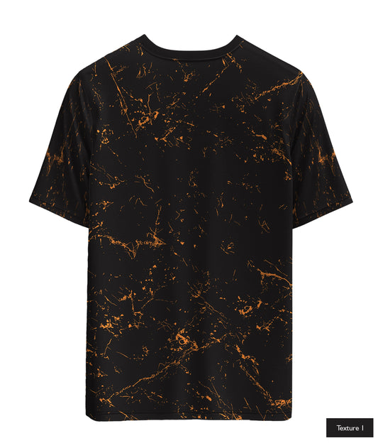 Cosmic Veins In Orange