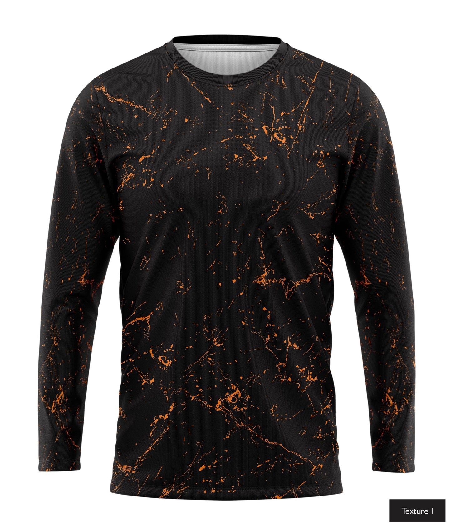 Cosmic Veins In Orange