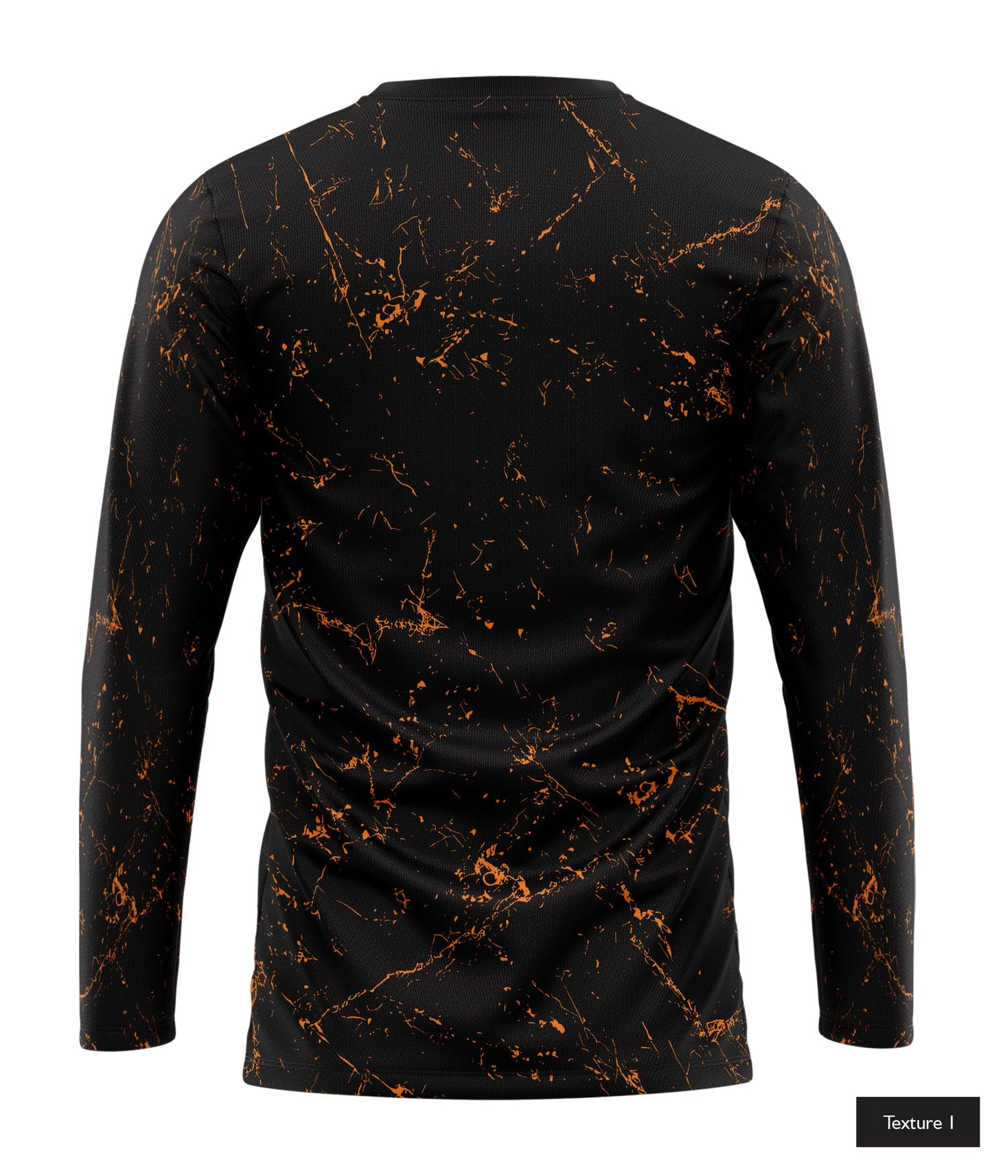Cosmic Veins In Orange