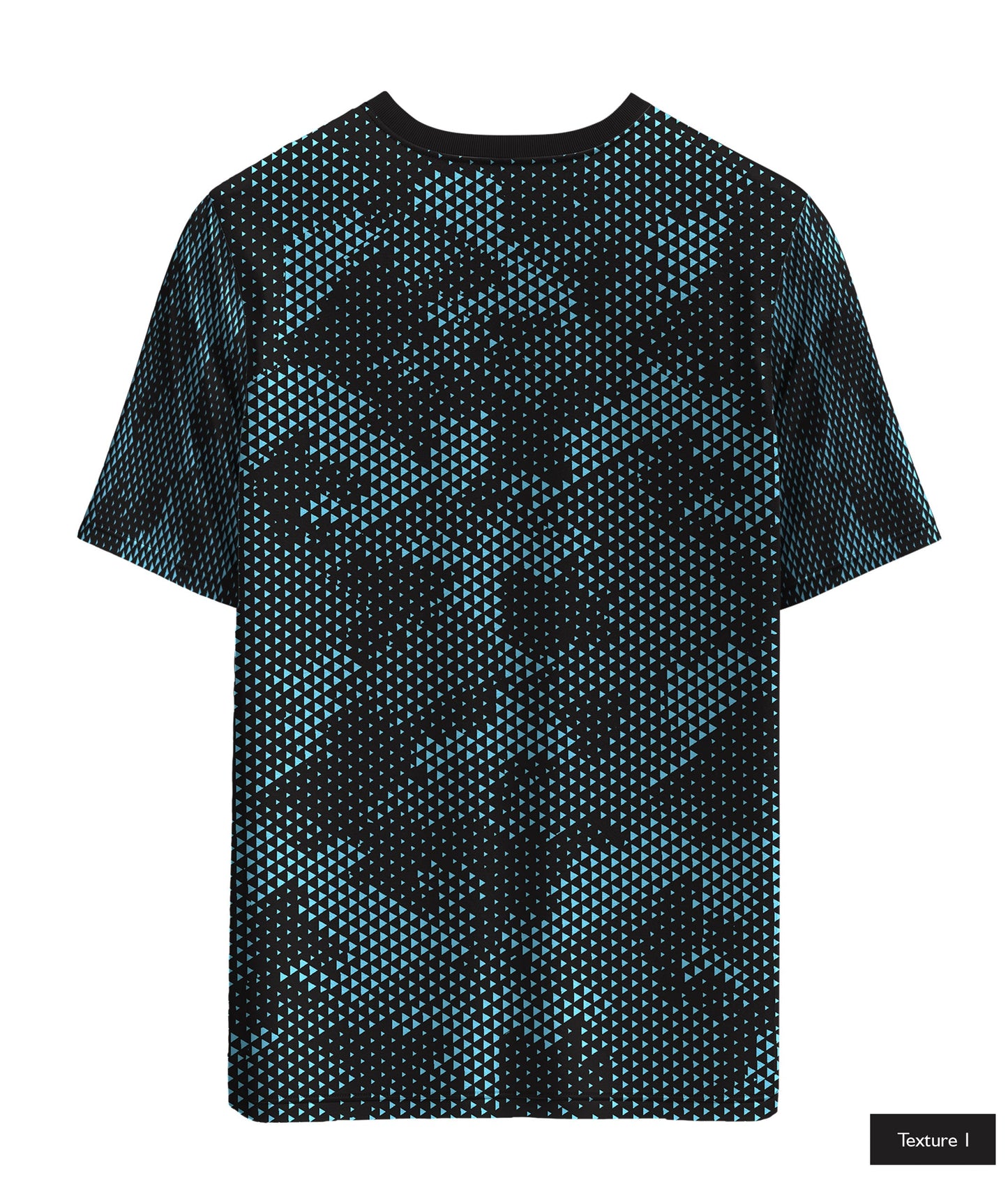 Triangular Grid In Sky Blue
