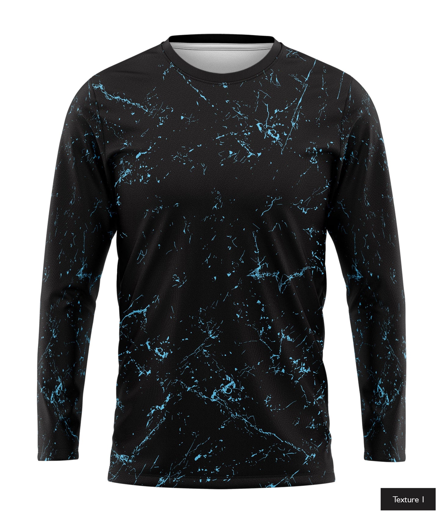 Cosmic Veins In Sky Blue
