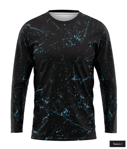 Cosmic Veins In Sky Blue