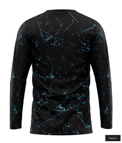 Cosmic Veins In Sky Blue