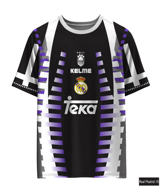Real Madrid Black Retro Third Shirt 1997/98