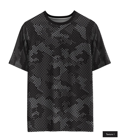 Triangular Grid In Light Grey