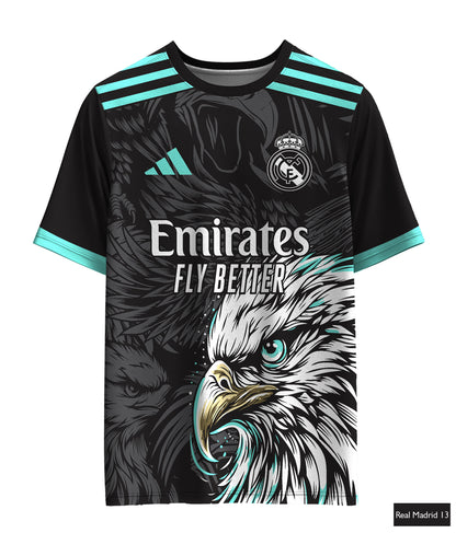 Real Madrid White And Blue Eagle Edition