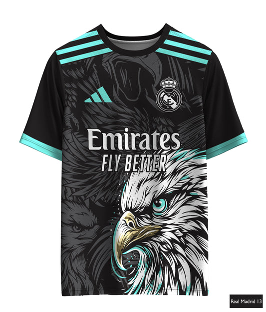 Real Madrid White And Blue Eagle Edition