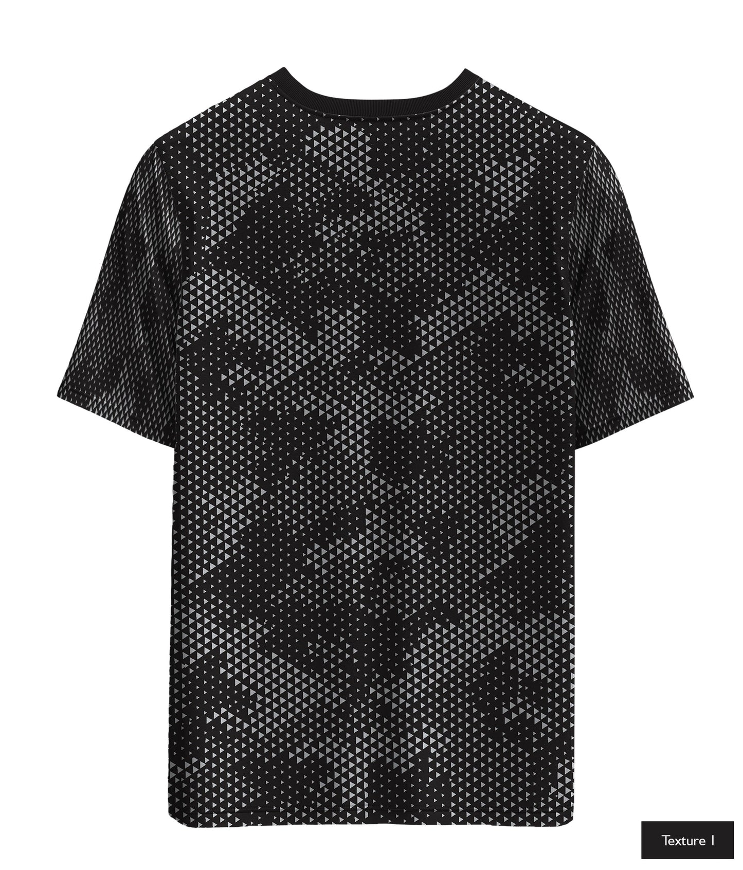 Triangular Grid In Light Grey
