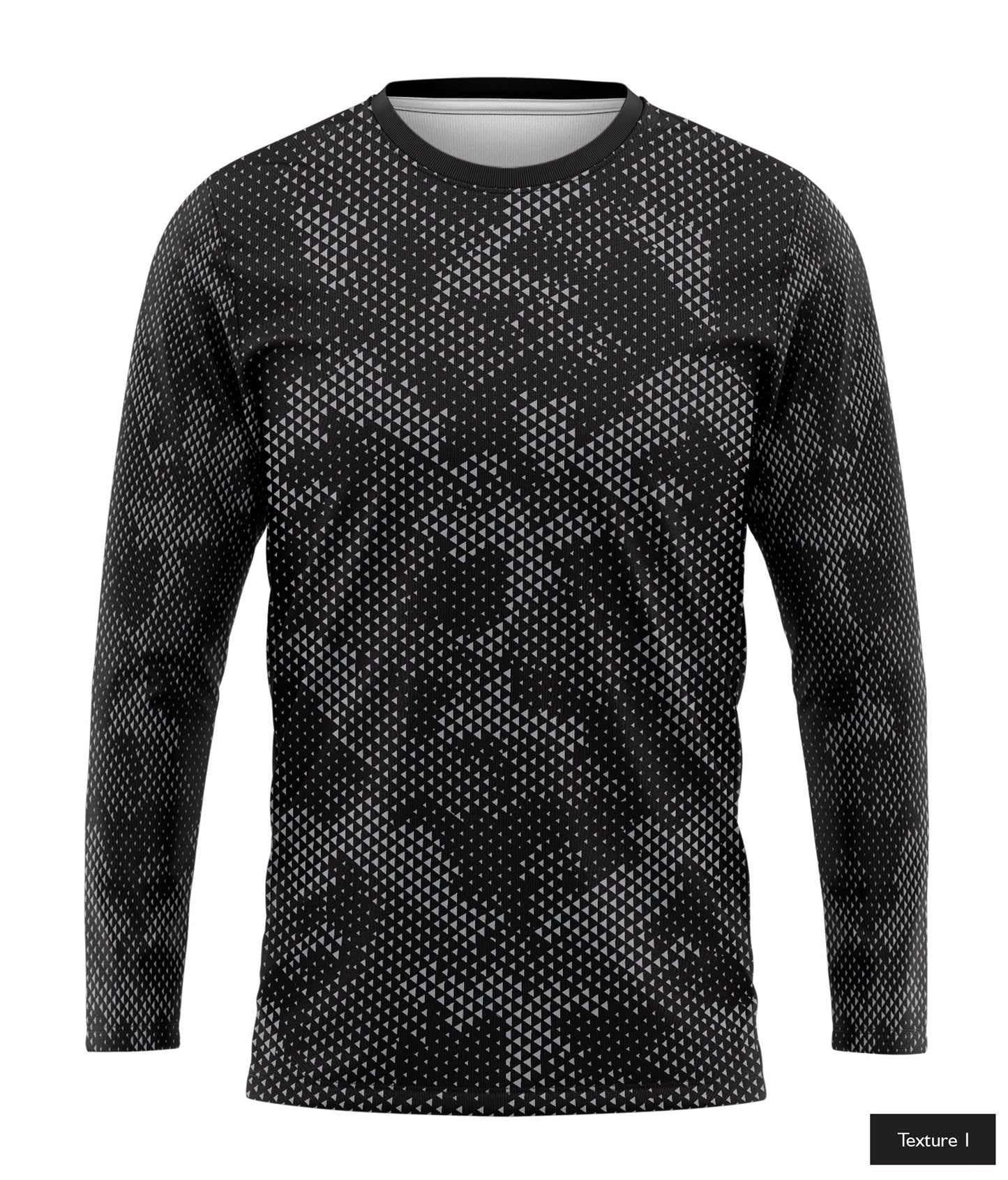 Triangular Grid In Light Grey