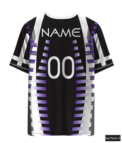 Real Madrid Black Retro Third Shirt 1997/98