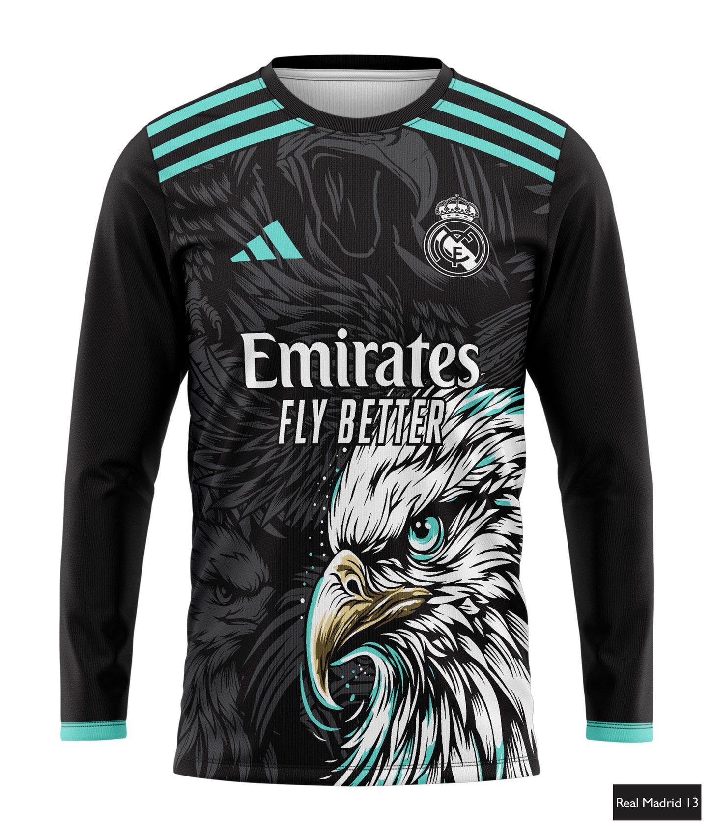 Real Madrid White And Blue Eagle Edition
